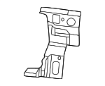 68578423AA - Body: Body C-Pillar Reinforcement for Mopar Image
