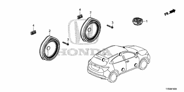 Speaker for 2016 Honda HR-V #0