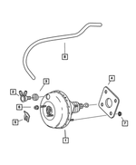 5017971AB - : Power Brake Booster for Mopar Image