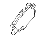 61100XA01A9E - Body: Door Lock Actuator Motor for Subaru Image