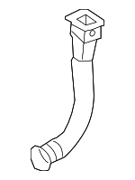 7830A353 - Body: Center Duct for Mitsubishi Image