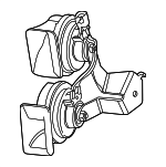 C2S39053 - : Horn for Jaguar Image