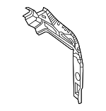 BB5Z7841020A - Body: Rear Pillar for Ford: Explorer, Police Interceptor Utility Image