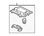 8015A046HA - Body: Shift Plate for Mitsubishi Image