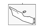 8011A210XA - Body: Side Cover for Mitsubishi Image