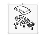 8011A221XB - Body: Lid Assembly for Mitsubishi Image