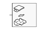 7600A006XA - Body: Ashtray Assembly for Mitsubishi Image