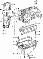 11000634671 - : Block Assembly, Cylinder for Honda Image