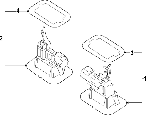 License Lamps for 2024 Hyundai Ioniq 5 #0
