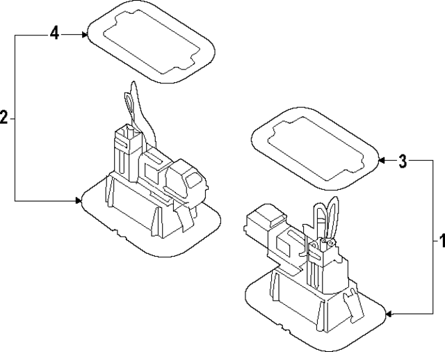 92501GI000 - : License Lamp for Hyundai Image