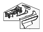 83411T90A14ZA - Body: Console Assembly for Honda Image
