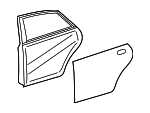 6700407031 - Body: Door Shell for Toyota: Avalon Image