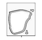 6787207010 - Body: Surround Weather-strip for Toyota: Avalon Image