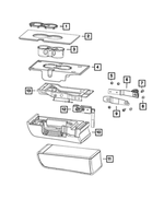68289810AA - : Seat Back Foam for Mopar Image