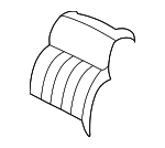 QZ971K9AA - Body: Seat Back Cover for Chrysler: Concorde Image