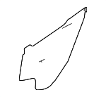 828613NF0A - : Water Deflector for Nissan: LEAF Image