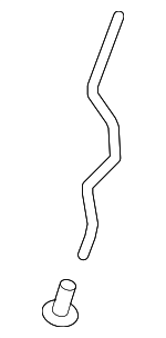 8T0877201 - Body: Drain Hose for Audi: A5 Quattro, RS5, S5 Image