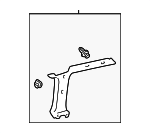 6255008020E0 - Body: Upper Trim for Toyota: Sienna Image