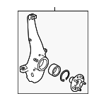 LR155542 - Brakes: Knuckle for Land-Rover Image