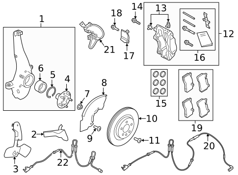 Front Brakes for 2018 Land Rover Range Rover #2