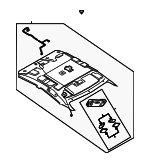 GP9B68030J77 - Body: Headliner for Mazda: 6 Image