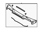 86150AR010 - Body: Cowl Grille for Hyundai Image
