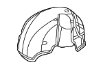4575412AI - Body: Wheelhouse Liner for Chrysler: 300M, Concorde, LHS Image