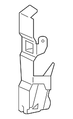 31440787 - Body: Lock Rod Cover for Volvo Image