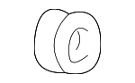 MR570484 - Electrical: Center High Mount Stop Light Gasket for Mopar Image