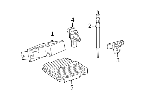 Ignition System for 2010 Mercedes-Benz GL350 #0