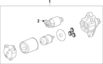 2822628051 - Electrical: Solenoid for Toyota Image