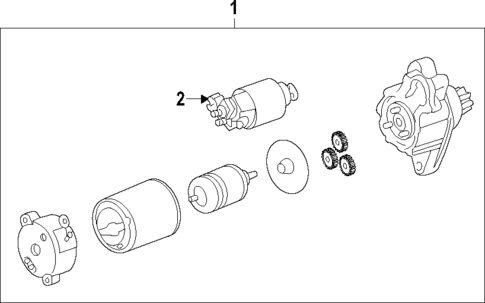 Starter for 2013 Toyota RAV4 #0