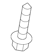 N91185901 - : Passenger Air Bag Mount Bolt for Porsche: 718 Boxster, 718 Cayman, 718 Spyder, 911 Image