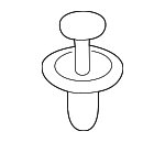 6979A360 - Body: Cap Clip for Mitsubishi: Outlander, Outlander PHEV Image