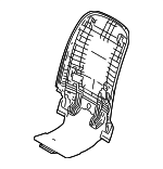 7170648090C0 - Body: Seat Back Panel for Lexus: RX350, RX350h, RX450h+ Image