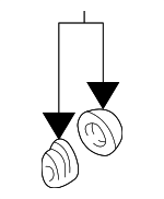 STCR3 - Steering: Motorcraftâ„¢ Thrust Ring for Ford Image