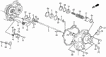 21244PF4010 - Transmission - Automatic: SPRING, LOW ACCUMULATOR ONE-WAY BALL for Honda Image