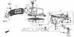 37985RTA003 - Electrical/Exhaust/Heater/Fuel: O-RING for Acura Image