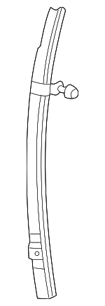 55276114AE - Body: Guide Channel for Dodge: Ram 1500, Ram 2500, Ram 3500 Image