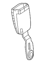 6XH971T5AD - Electrical: Center Buckle for Jeep: Grand Cherokee L Image