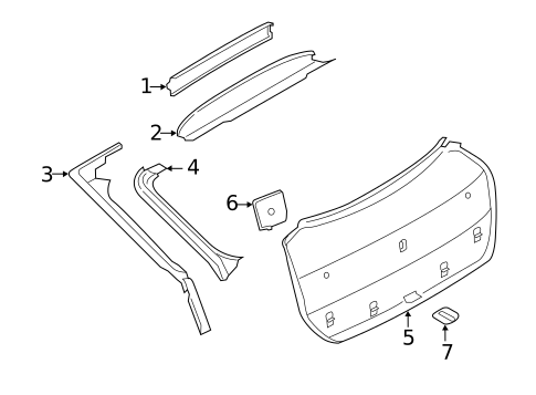 Interior Trim for 2016 BMW X4 #0