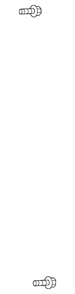 1249705103 - Body: Lock Cover Screw for Hyundai: Accent, Elantra, Tucson, Veloster Image