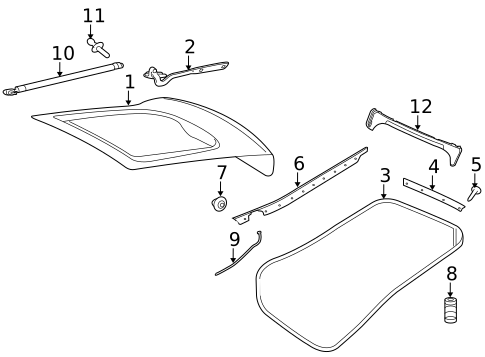 Gate & Hardware for 2008 Jaguar XK #0