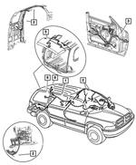56021100AJ - : Chassis Wiring for Dodge: Durango Image