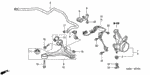 957011001808 - Chassis: BOLT, FLANGE (10X18) for Honda Image