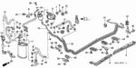 16722P2A003 - Electrical/Exhaust/Heater/Fuel: HOSE, FUEL FEED for Honda Image