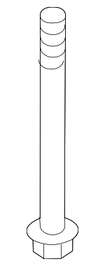 55447C1100 - Suspension: Suspension Cross-member Mount Bolt for Hyundai Image