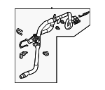 85091963 - : Upper Hose for Acura: ZDX Image