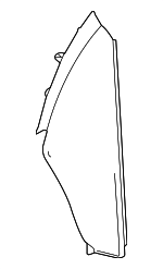 84468844 - : Part# 84468844 F Cover for Cadillac: XT4 Image