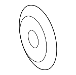 912010003000 - Body: Grille Clip for Mercedes-Benz Image